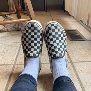Checkered Vans